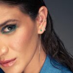 Piercing de pressão em prata 925 zircônias coloridas - Imagem 2