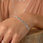 Pulseira De Prata 925 Trançada 3 Fios - Imagem 2