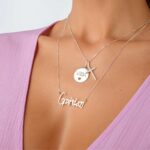 Pingente De Prata 925 Redondo Vida - Imagem 2