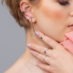 Brinco De Prata 925 Fio Coração Vazado 5,8 cm - Imagem 3