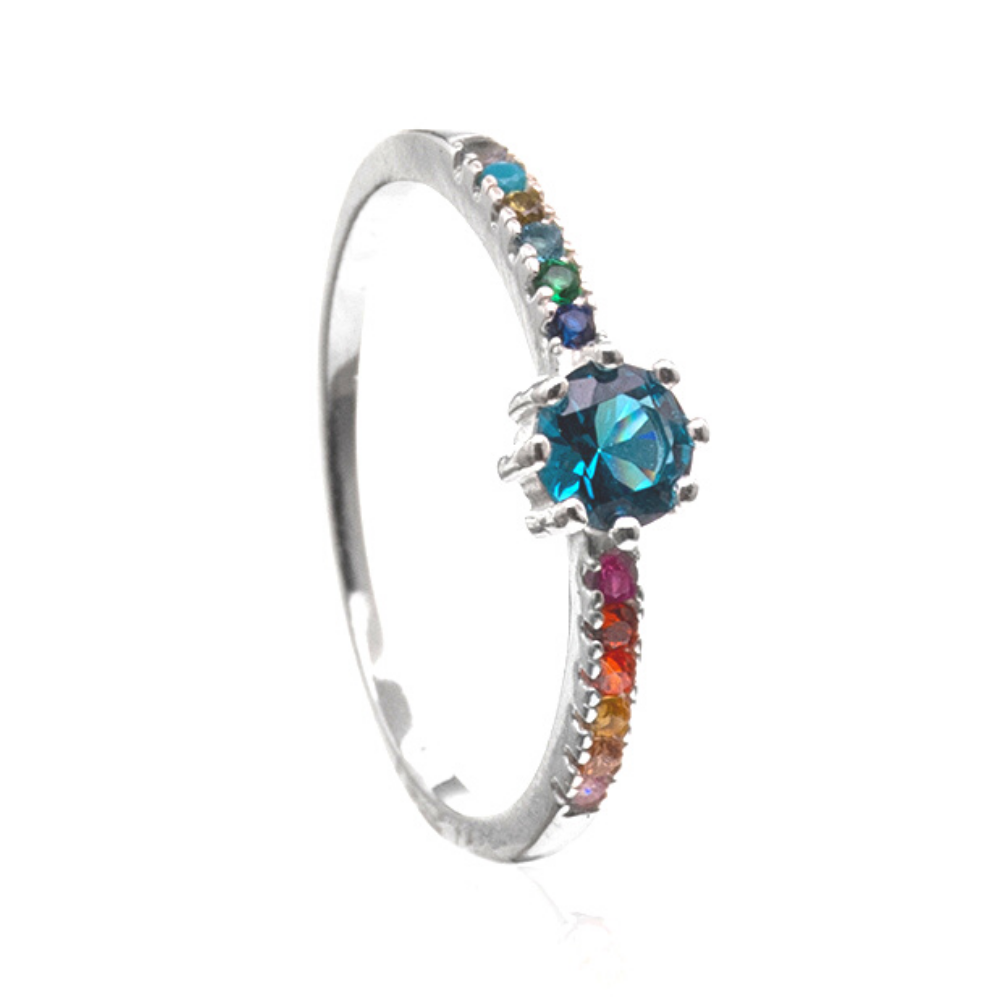 anel-de-prata-solitario-zirconia-cor-turmalina-paraiba-aro-zirconias-coloridas Anel De Prata 925 Solitário Colorido Zircônia Turmalina Paraíba - Imagem 1