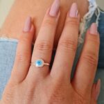 Anel De Prata 925 Olho Grego - Imagem 3