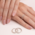 Aliança de prata entrelaçada Momentos - Imagem 4