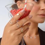 Anel De Prata 925 Coração Vazado - Imagem 2