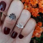 Anel De Prata 925 Ponta De Dedo Árvore Da Vida - Imagem 2