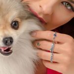 Anel De Prata 925 Trançado Zircônias Azul Escuro - Imagem 3