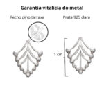 Brinco De Prata 925 Pinheirinho 1,0 cm - Imagem 3