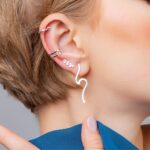 Piercing De Pressão Em Prata 925 Duas Bolinhas 1,1cm - Imagem 2