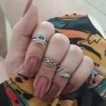 Anel De Prata 925 Ponta De Dedo Coruja - Imagem 2