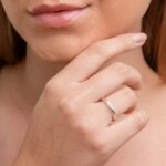 Aliança de prata entrelaçada Momentos - Imagem 3