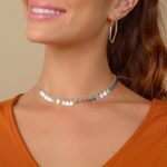 Choker De Prata 925 Ciganinha 40 cm - Imagem 3