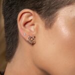 Brinco De Prata 925 Coroa Vazada 1,5 cm - Imagem 2