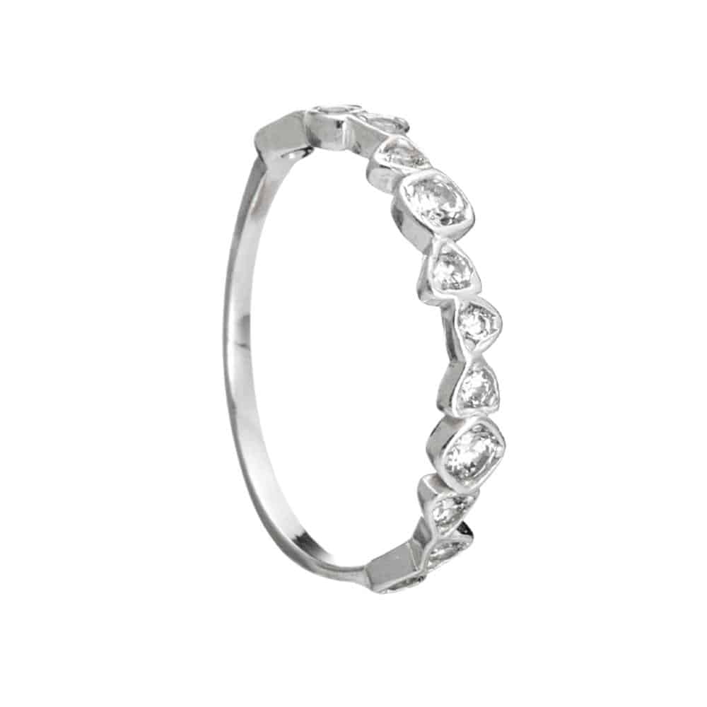 anel-de-prata-geometrico-zirconias-branca Anel De Prata 925 Geométrico Zircônias Branca - Imagem 1
