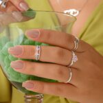 Anel De Prata 925 Baby Love Zircônia Rosa - Imagem 2