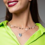 Colar De Prata 925 Metades Coração 45 cm - Imagem 2