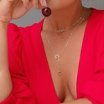 Choker De Prata 925 Coração 40 cm - Imagem 2