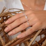 Anel De Prata 925 Zircônia Rosa Bebê - Imagem 3