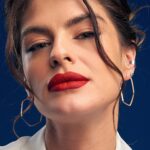 Brinco de prata 925 argola sextavada 3,5 cm - Imagem 3