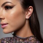 Brinco De Prata 925 Palito Liso Grande 3,4 Cm - Imagem 2