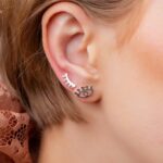 Brinco De Prata 925 Cílios 1,0 cm - Imagem 2