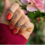 Anel De Prata 925 Ponta De Dedo Coroa Envelhecida - Imagem 2