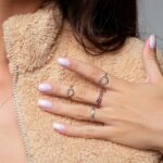 Anel De Prata 925 Ponta De Dedo Coração Envelhecido - Imagem 2