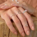 Anel De Prata 925 Solitário Rosa Bebê - Imagem 3