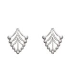 Brinco De Prata 925 Pinheirinho 1,0 cm