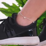 Tornozeleira De Prata 925 Ponto De Luz - Imagem 2