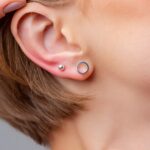 Brinco De Prata 925 Círculo Vazado 8mm - Imagem 2