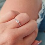 Anel De Prata 925 Solitário Pedra Zircônia Pequena - Imagem 2