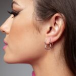 Brinco De Prata 925 Argola Coração Pp Liso 1,8 Cm - Imagem 3