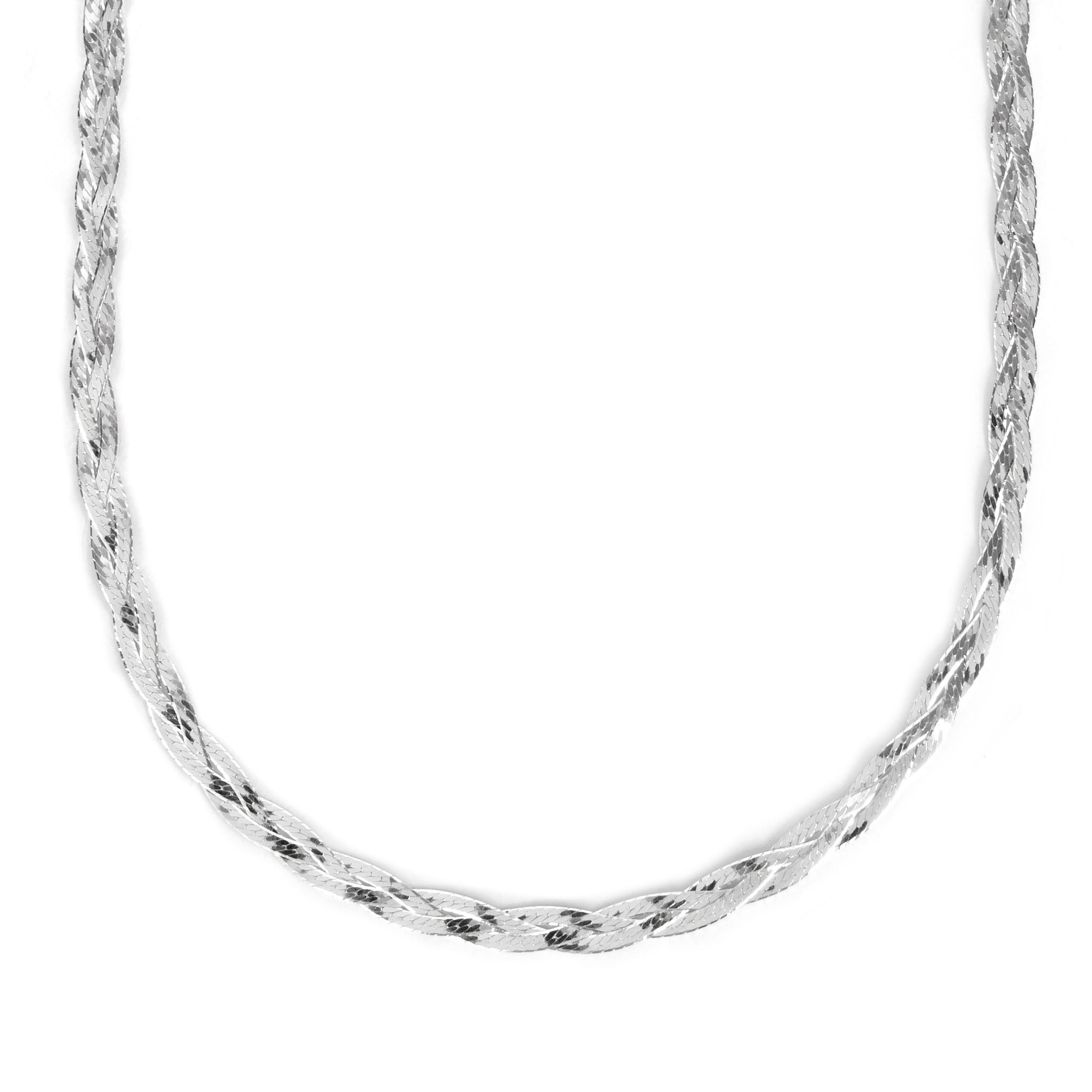 e8ac453aac67d690b4ab6d06b0815ca5.jpg Choker de prata 925 trançada 3 fios - vários tamanhos - Imagem 1