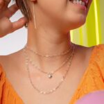 Corrente de prata 925 elos mini corações vazados 4 mm - vários tamanhos - Imagem 2