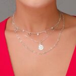 Corrente de prata 925 elos mini corações vazados 4 mm - vários tamanhos - Imagem 3