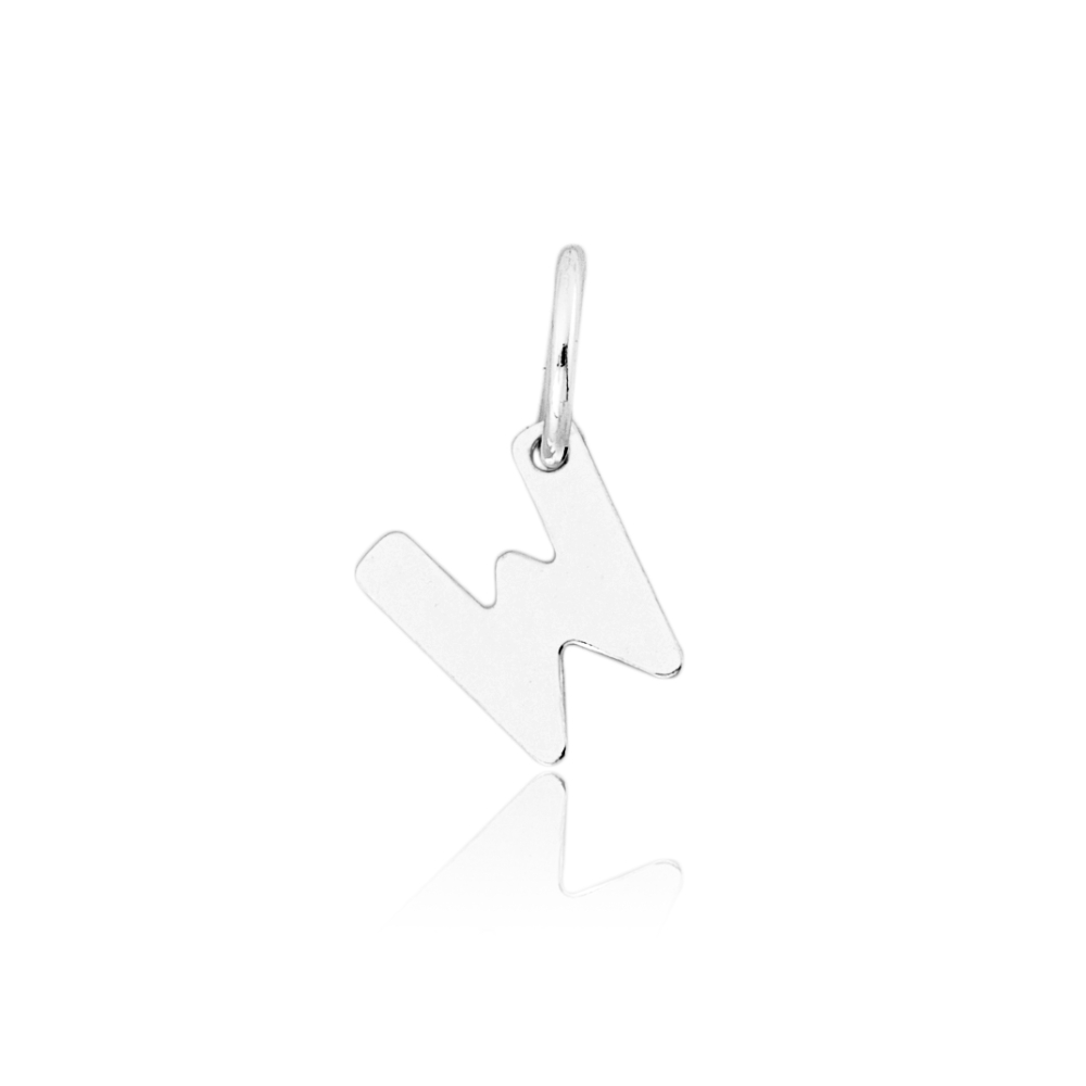 1d3c68914f887232fd2360f47a3dd160.jpg Pingente de prata 925 mini letra W - Imagem 1