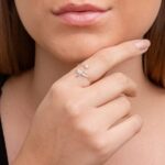 Anel de prata 925 ajustável zircônia cristal e libélula - Imagem 2