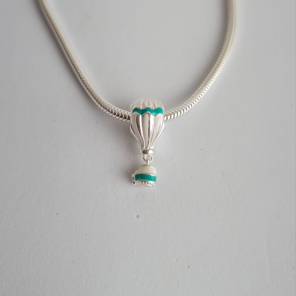 ae49684390ebc09030e30be7c3f4ec5e.jpg Berloque de prata balão - Imagem 1