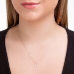 Pingente de prata 925 mini letra G - Imagem 2