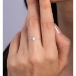 Anel de prata 925 mini estrela lisa - Imagem 2