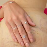 Anel de prata 925 solitário garra alta - Imagem 2