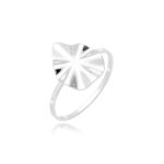 Anel de prata 925 orgânico gota