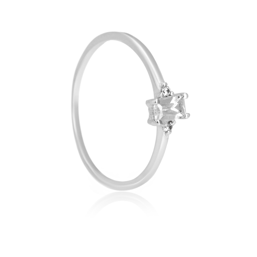 9aa374047c841c160d2af3b4486a25e9.jpg Anel de prata 925 pedra retangular zircônia cristal - Imagem 1