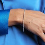 Pulseira de prata 925 bolinhas ligadas 2 mm - Imagem 2