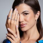 Anel de prata 925 orgânico gota - Imagem 4