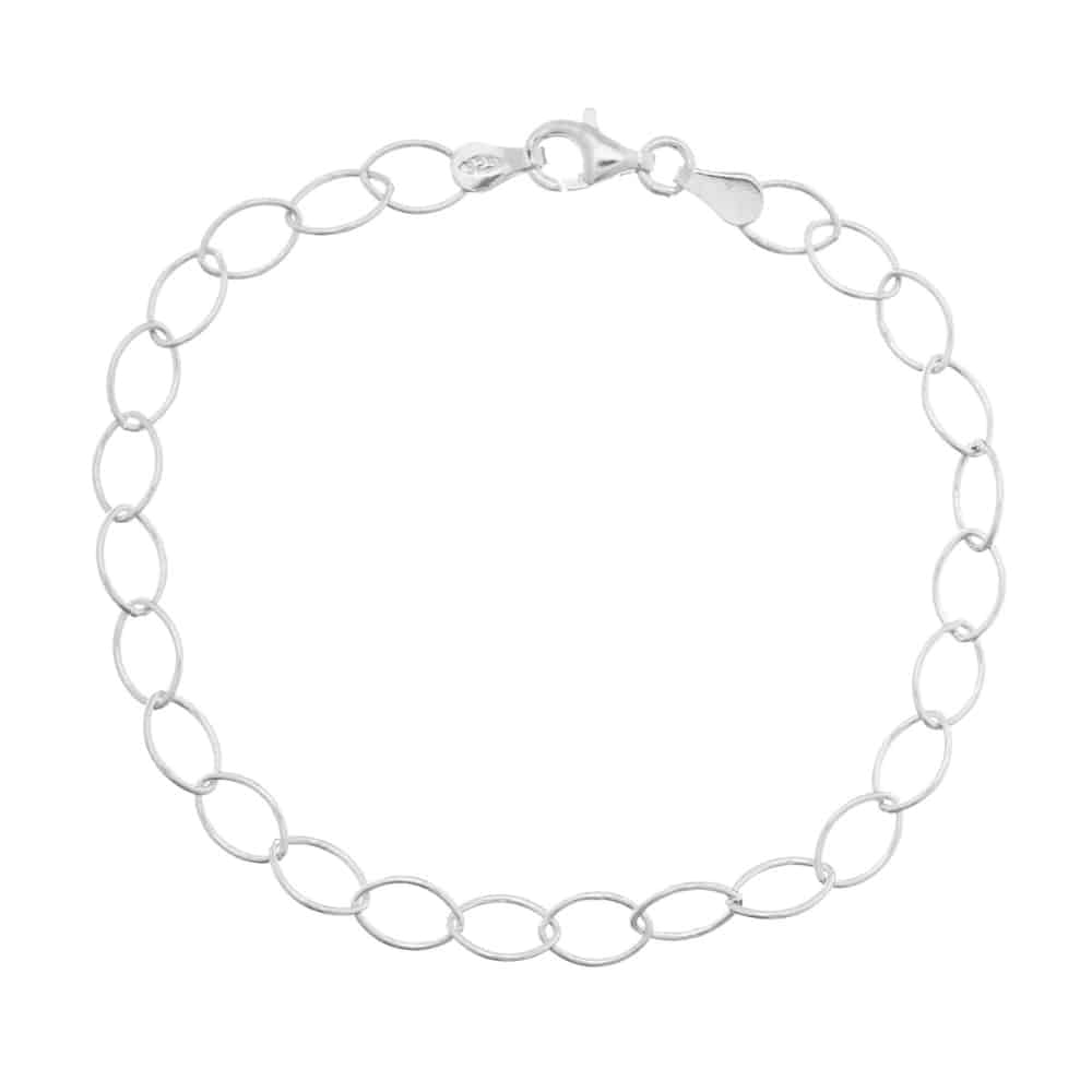 a7dc5e1da31c61bdbdfa0d1647570532.jpg Pulseira de prata 925 elos ovais - Imagem 1