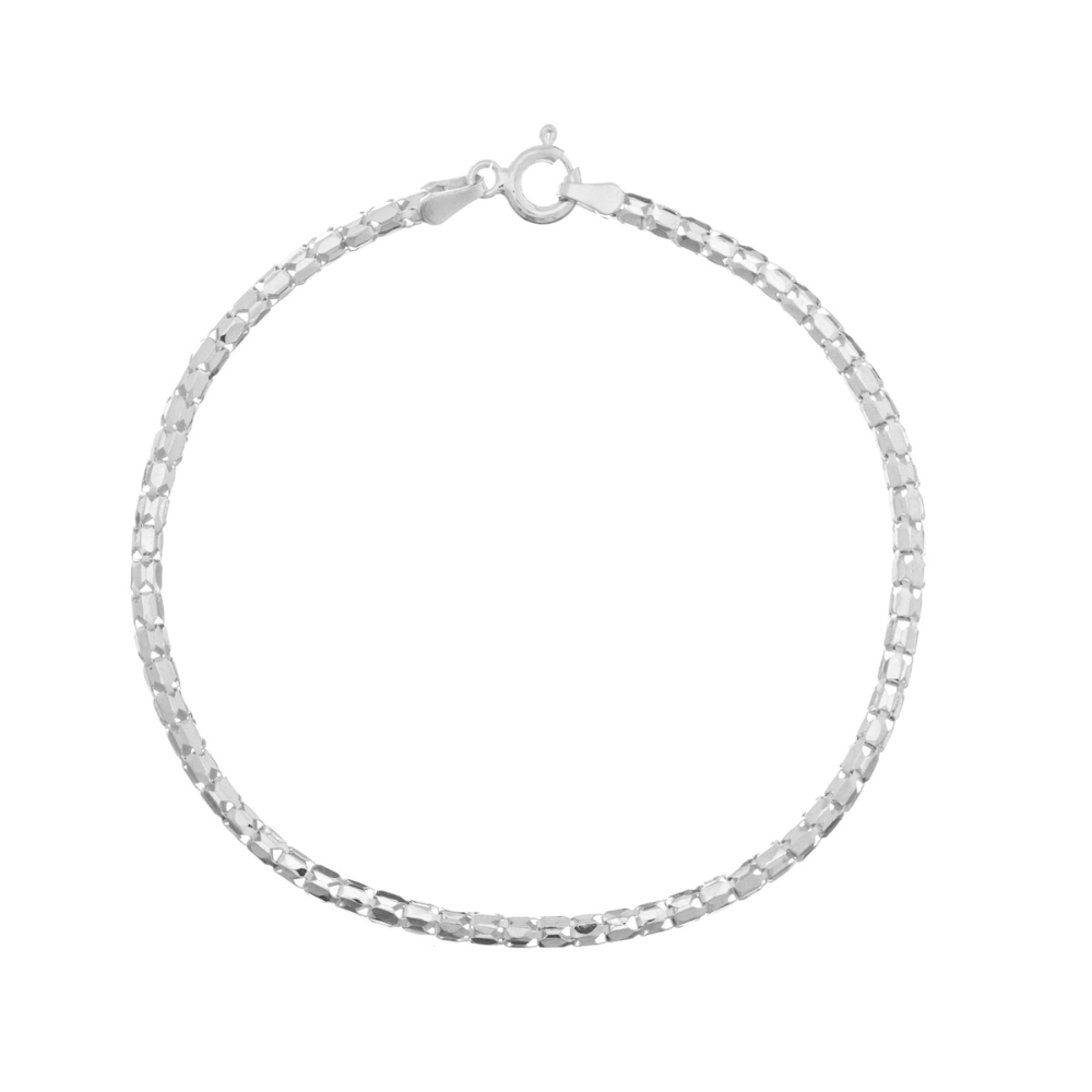 b0e26fc3486a1f6a22156f3e1baa157d.jpg Pulseira de prata 925 pipoca - Imagem 1