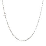 Corrente de prata 925 masculina Cartier 2mm 60cm