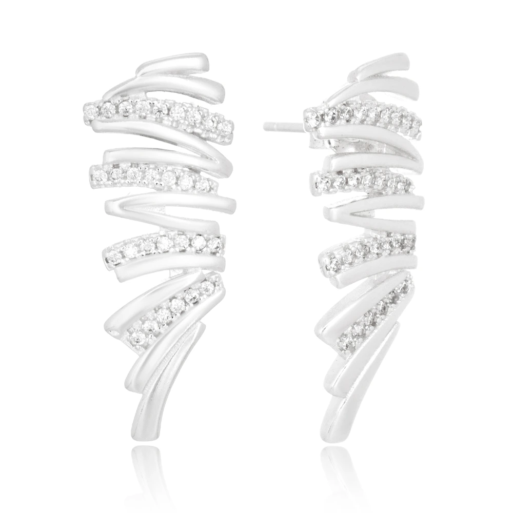 brinco-de-prata-festa-fitas (1) Brinco de prata festa fitas cravejado