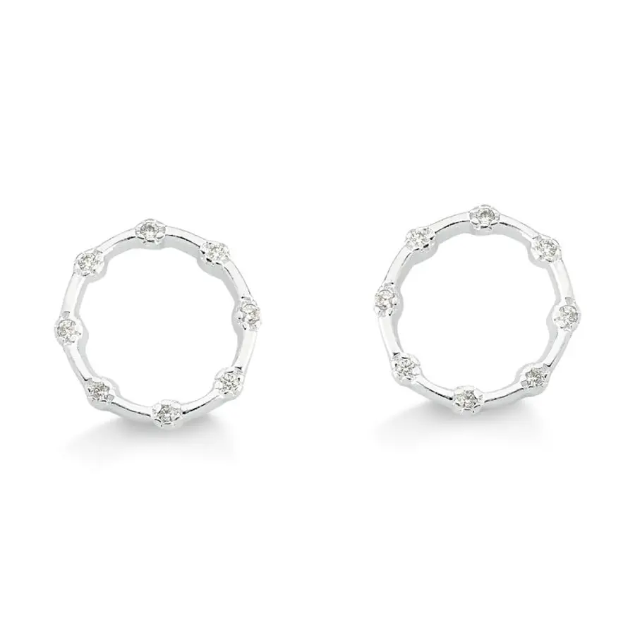 6eb927071e3e7b83ed8415d214d7444d.webp Brinco de prata 925 redondo vazado cravejado cristal - Imagem 1